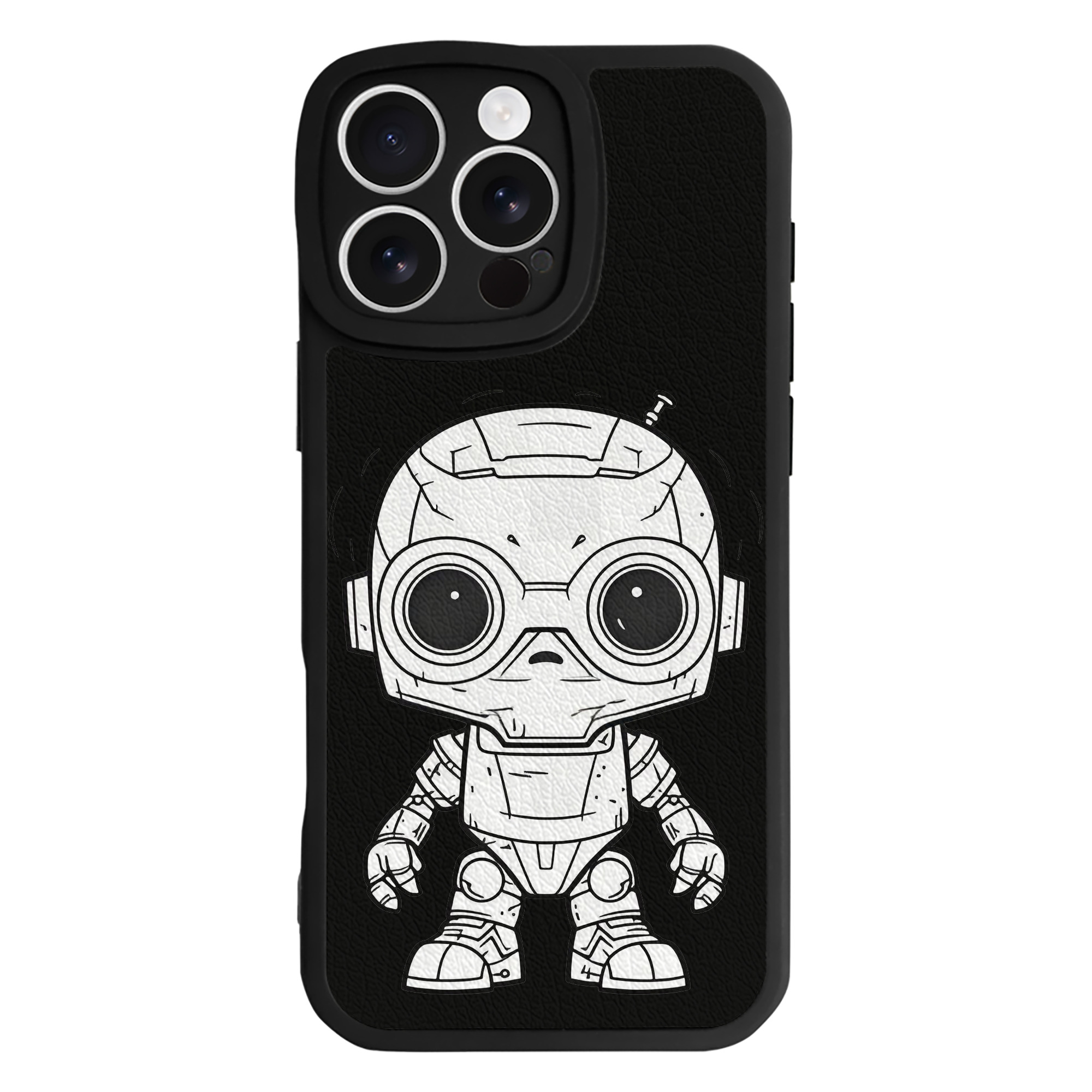 （画像用） スター・ウォーズ Star Wars 【iPhone 16シリーズ対応】シリコンスマホケース（レザー調） 材質：シリコン